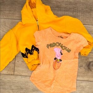 Peppa Pig Orange T-Shirt for Kids